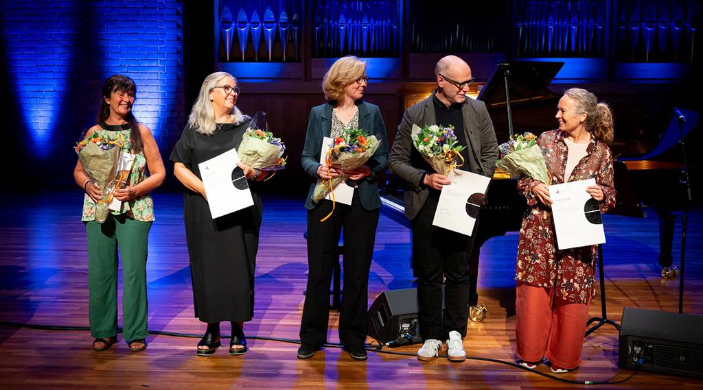 Band på scenen