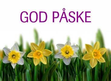 Påskelinjer og teksten 