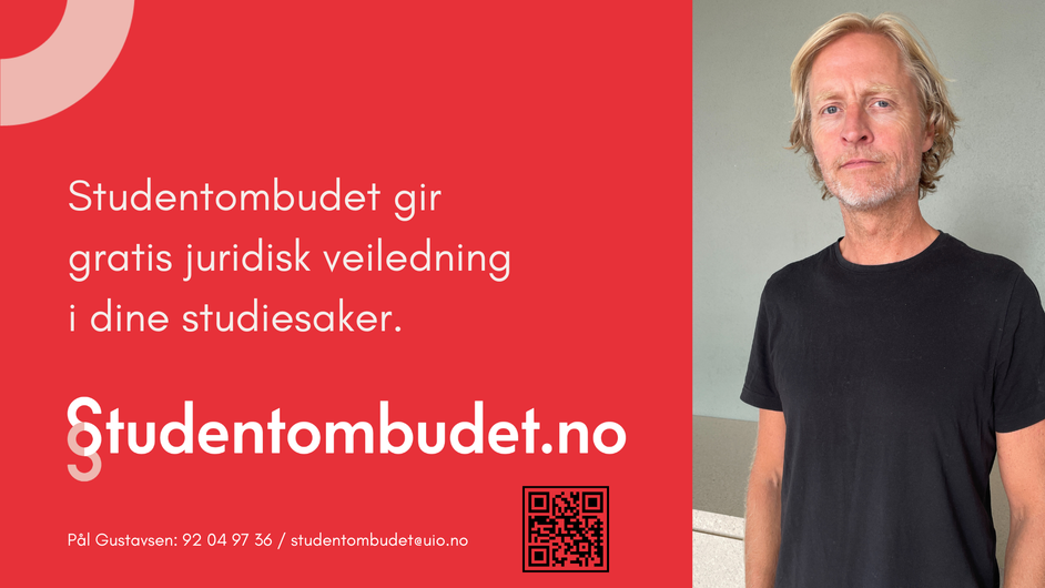 Studentombudet plakat