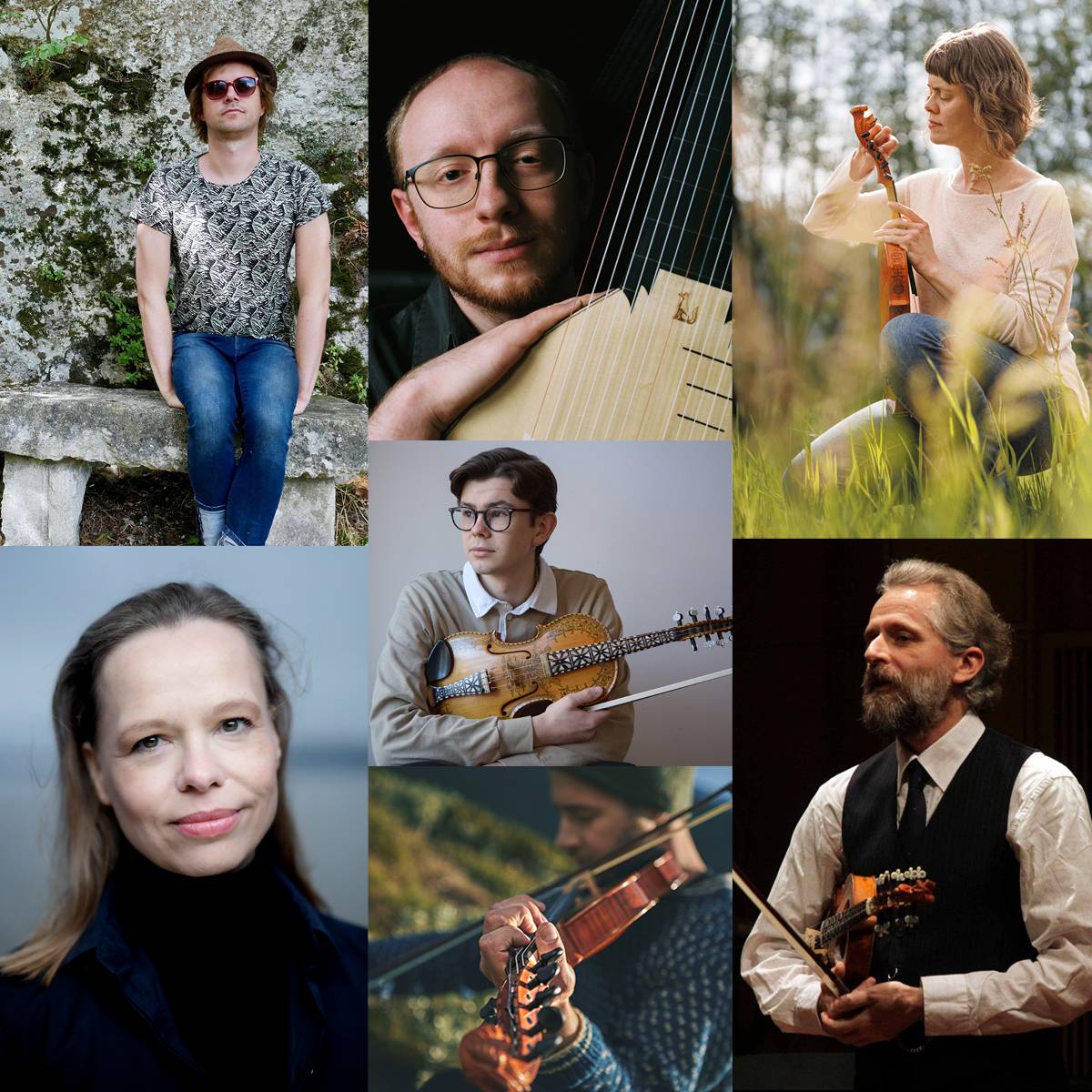 Portretter av de som deltar 