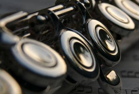 Nærbilde av fløyte