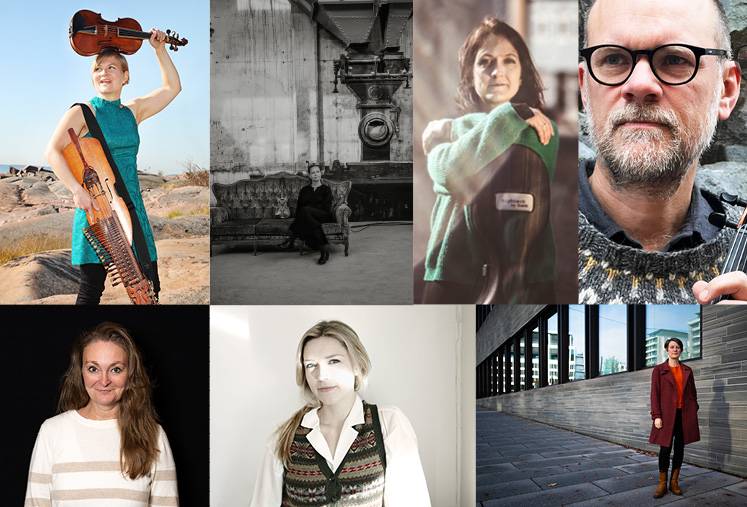 collage av portretter